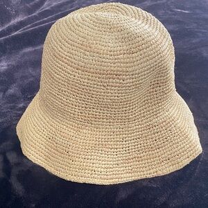Charming Kids Beige Straw Hat